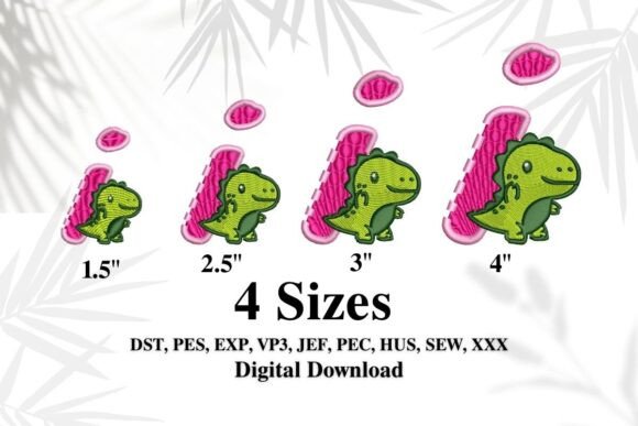 Download Cute Dinosaur Embroidery Alphabet "i" - Cut Collection