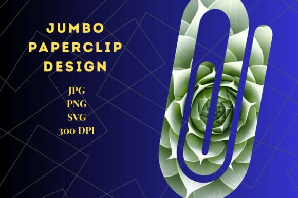 Download Succulent Spiral Paperclip Design - Premium Resources