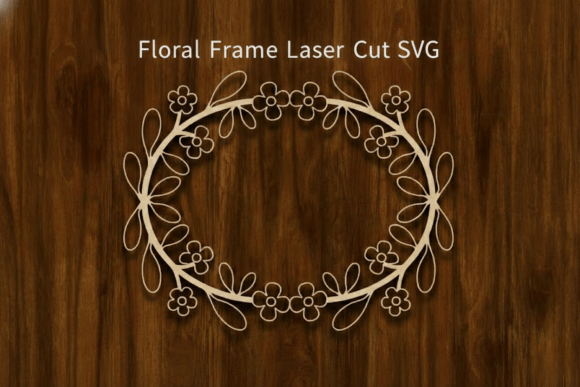 Download Floral Frame Laser Cut SVG - Cut Collection