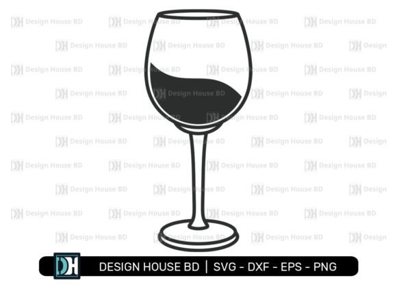 Download Wine Glass Svg, Silhouette, Png, Eps, Dxf - Glass Collection